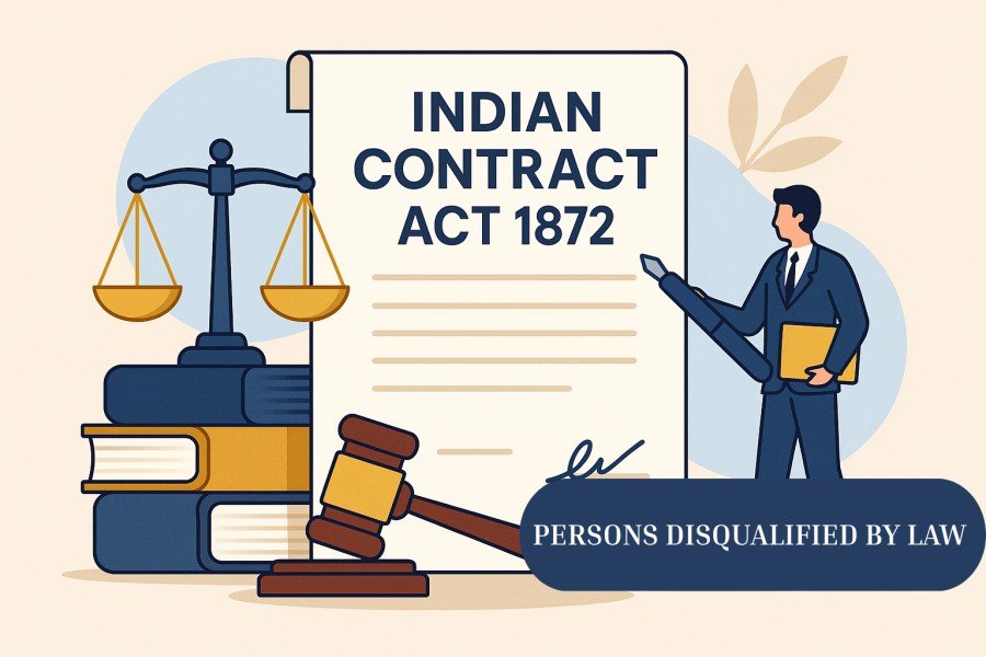 Indian Contract Act 1872 : Persons not Competent to Contract under Law