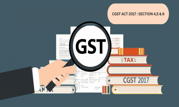 CENTRAL GOODS AND SERVICES TAX ACT, 2017 – APPOINTMENT, POWERS, AND AUTHORISATION OF OFFICERS UNDER GST  (SECTIONS 4, 5 & 6)