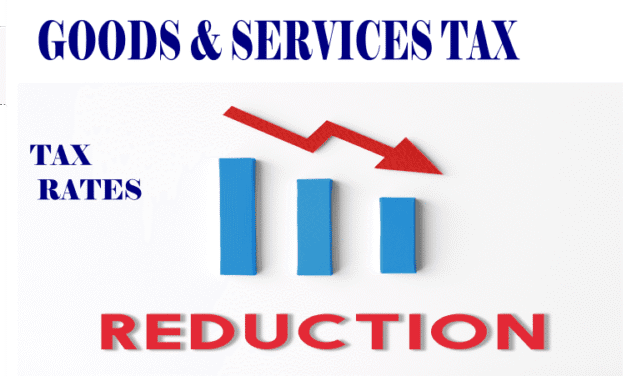 Sectorwise New GST Rates- Outcome of 56th GST Council meeting with effect September 22nd of 2025